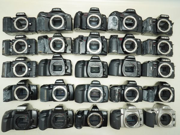 ★ミノルタ AF一眼など★α507si/707si/8700i/7xi/7000/3700i/303si/ 等 計:25点まとめ【ジャンク品】32769