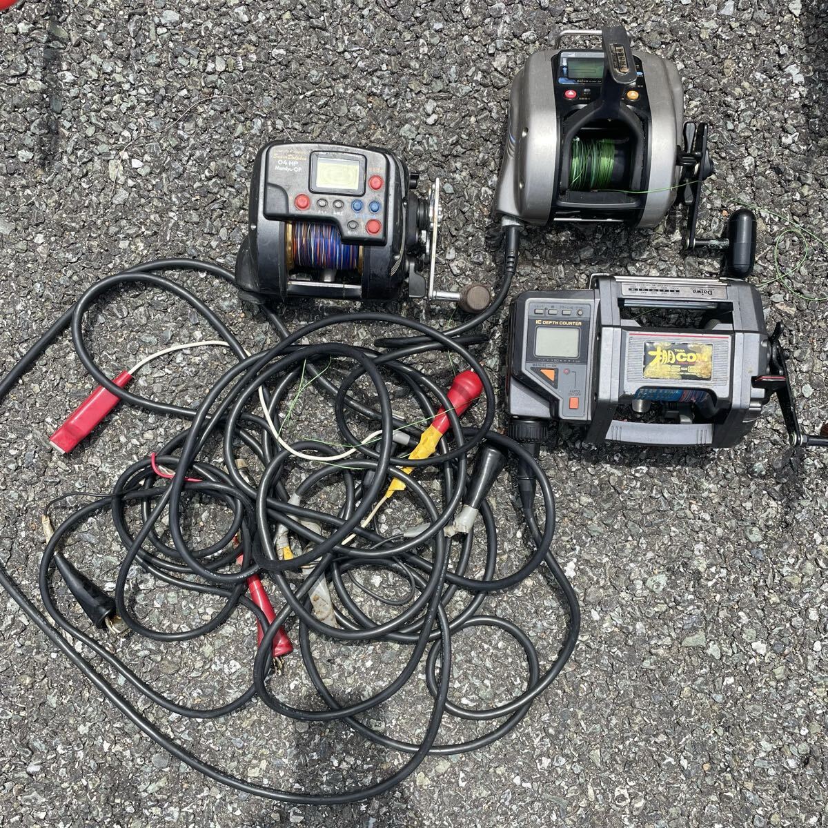 Daiwa ダイワ Mamiya-OP マミヤ・オーピー 電動リール 棚COM SS-80 TANACOM GS-60H Super Dolphin 04HP まとめ リール 釣具