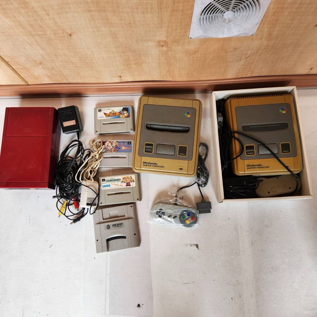 Nintendo 任天堂 ゲーム機 まとめ ファミリーコンピュータ ディスクシステム スーパーファミコン ソフト HVC-022