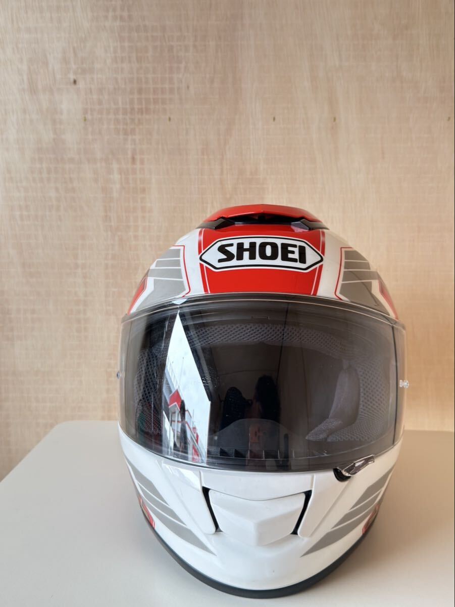 SHOEI ショウエイ フルフェイスヘルメット GT-Air T8133 2007 美品 赤 白 黒 ヘルメット