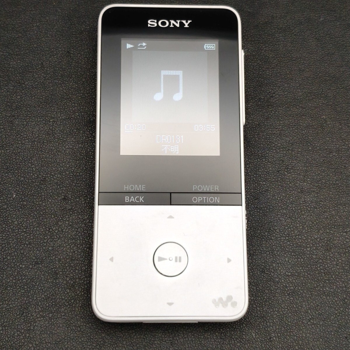 SONY WALKMAN NW-S315 デジタルオーディオプレーヤー ホワイト 動作品