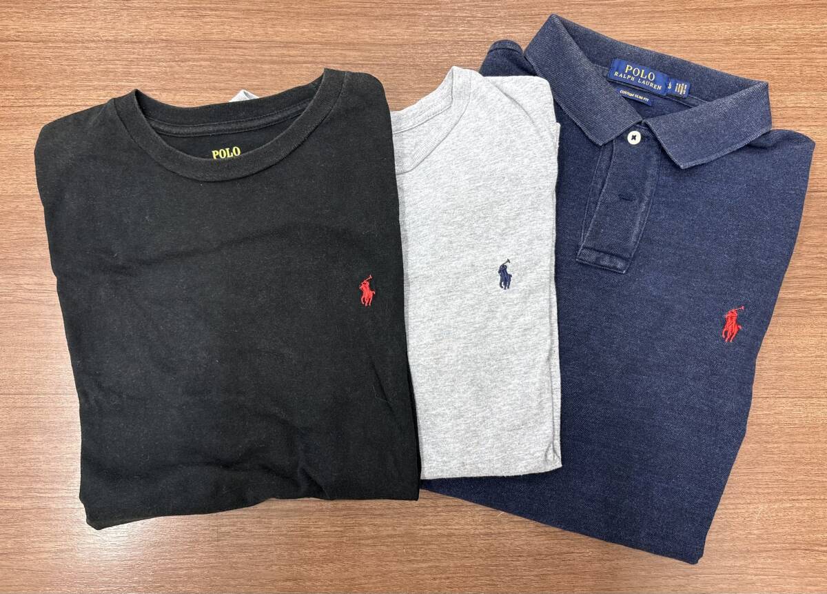 笠「14639」POLO RALPH LAUREN ポロラルフローレン ポロシャツ 半袖 Tシャツ 3点 まとめて