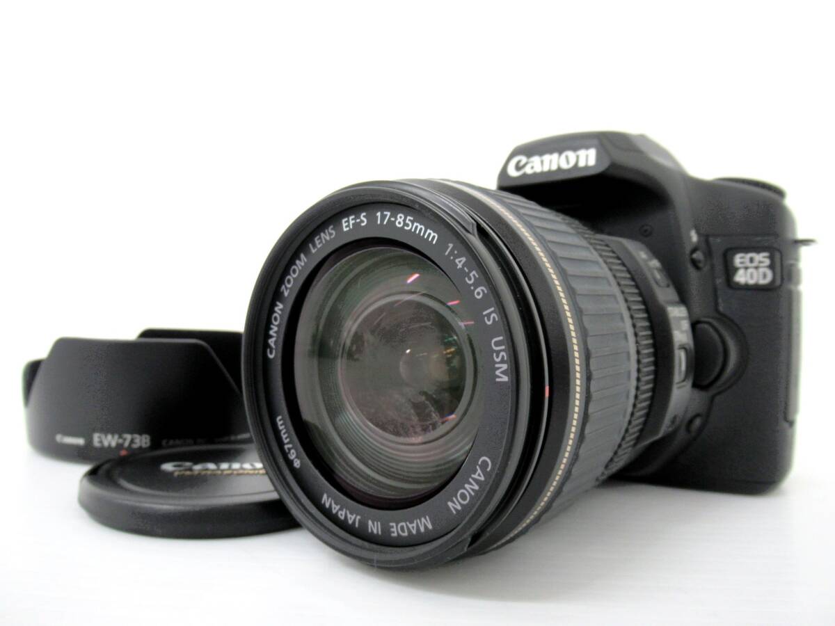 【Canon/キヤノン】未⑥11//EOS40D/EF-S 17-85mm 1:4-5.6 IS USM