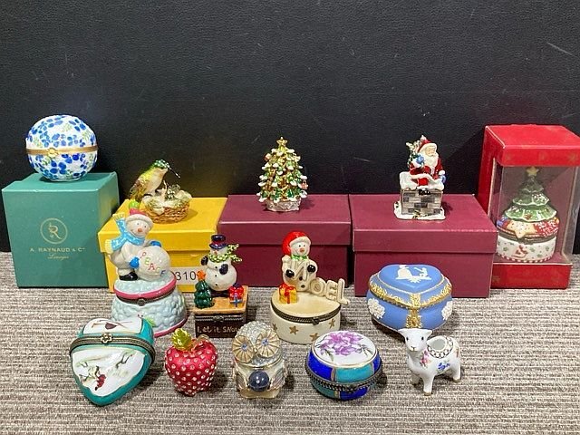 Y5662S ジュエリーボックス 小物入れ ビレロイ&ボッホ リモージュ ロイヤルアーデン ふくろう ラインストーン キラキラ まとめ