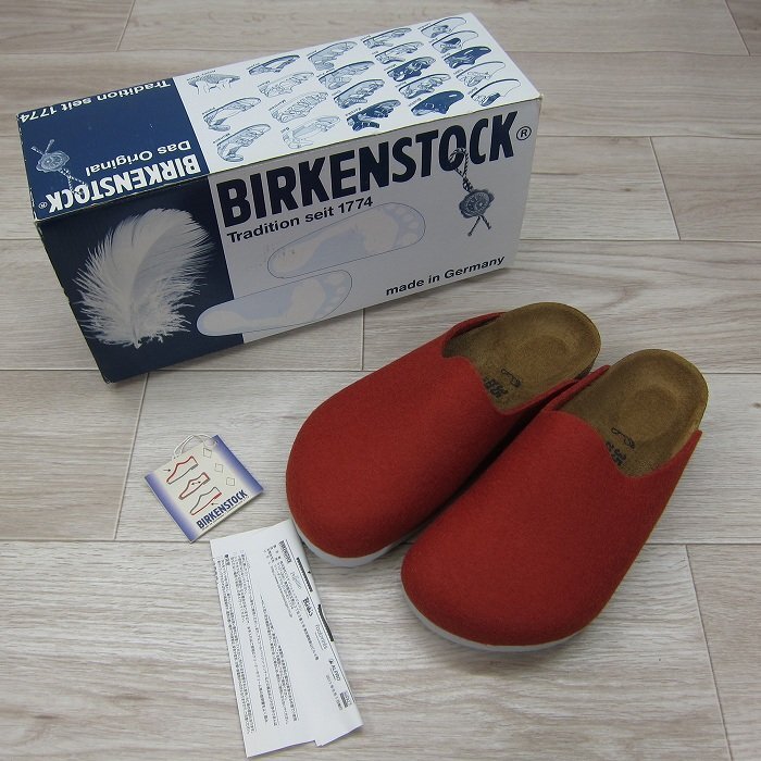 A7181S 未使用 BIRKENSTOCK AMSTERDAM 35 ビルケンシュトック サンダル