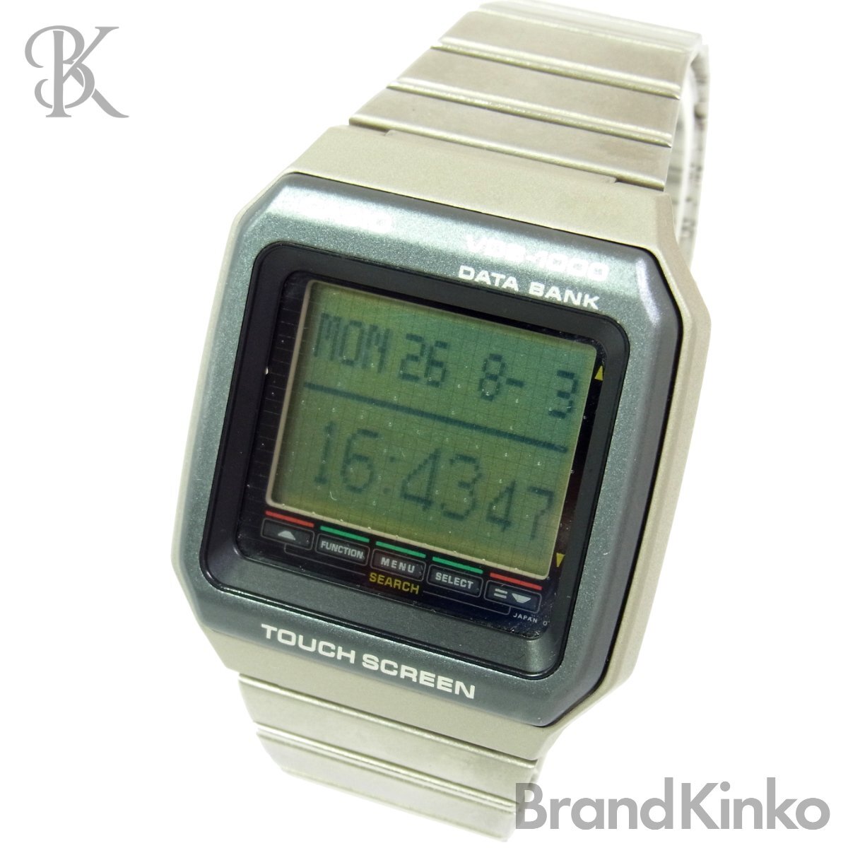 カシオ データバンク VDB-1000 メンズ 腕時計 クオーツ デジタル文字盤 簡易動作確認済み 動作品 CASIO ◆