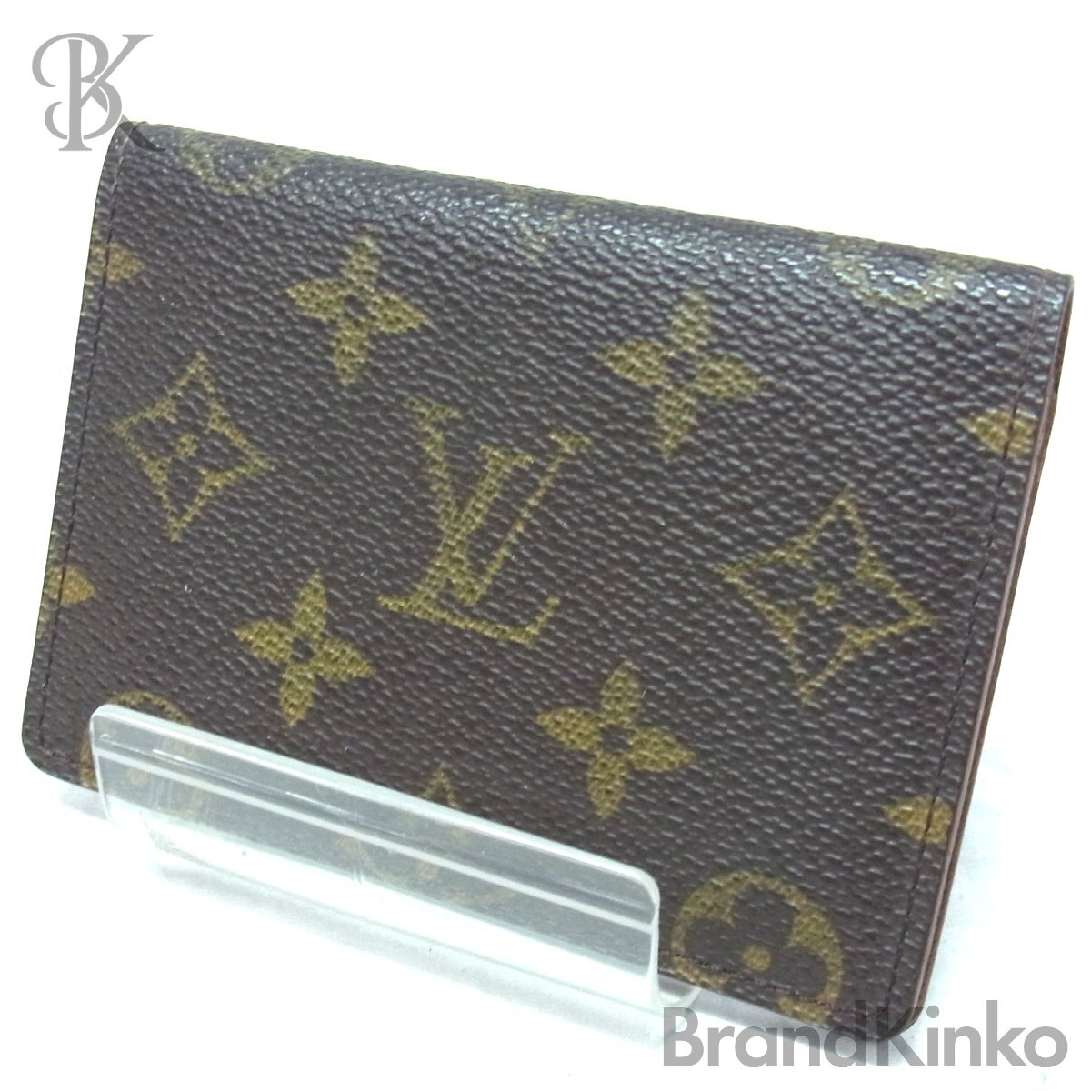 ルイヴィトン モノグラム ポルト2カルトヴェルティカル M60533 カードケース LOUIS VUITTON 中古 ＋