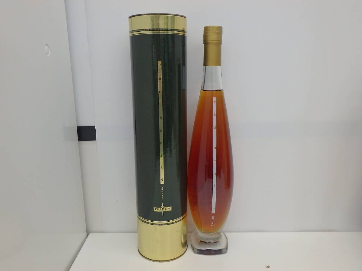 5118 酒祭 洋酒祭 デュプイ オー ベニット DUPUY eau benite COGNAC 500ml 40％ 未開栓 コニャック フランス 古酒 箱入 自宅保管品