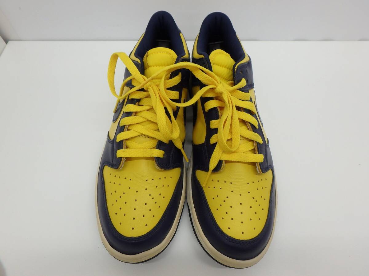 人気! ブランド祭 シューズ祭 ナイキ ダンク ローミシガン 28.5㎝ Nike Dunk Low Michigan スニーカー 中古保管品 