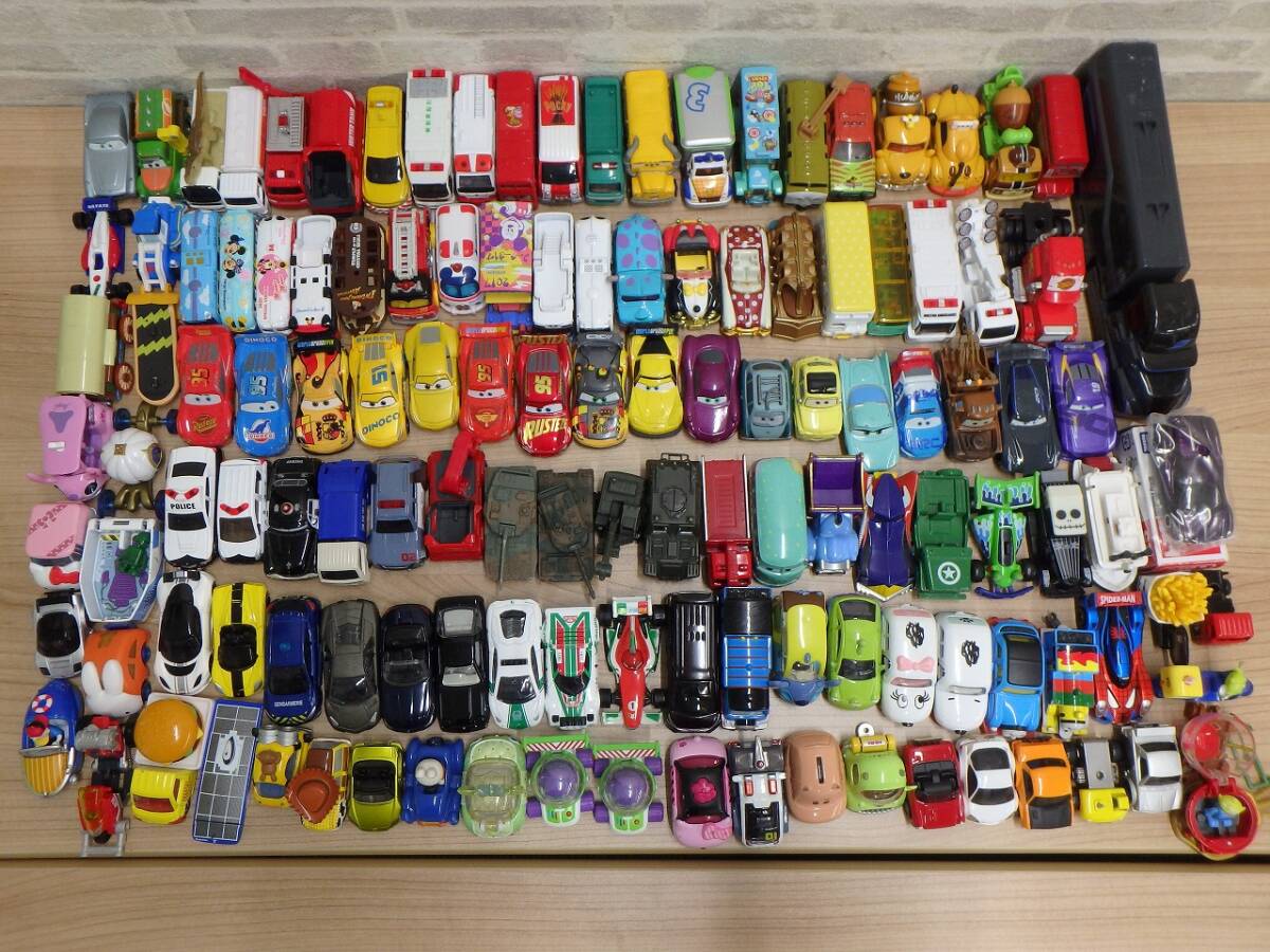 玩具祭 おもちゃ祭 トミカ ミニカー 大量おまとめ チョロQ ディズニー ミッキー トイストーリー トーマス カーズ TOMICA 消防車 長期保管品
