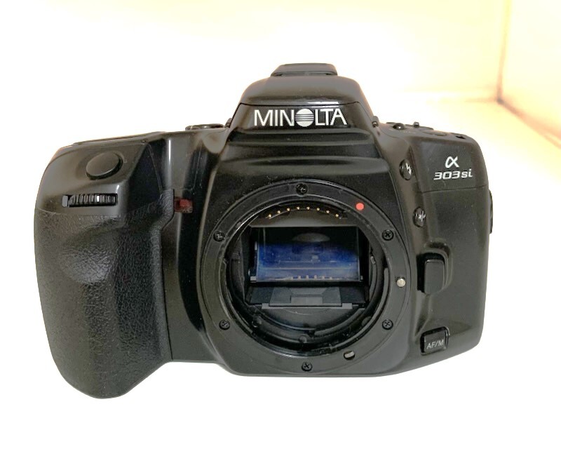 【動作品】 ミノルタ　MINOLTA α-303si　ボディ　一眼レフフィルムカメラ　＃B0803②