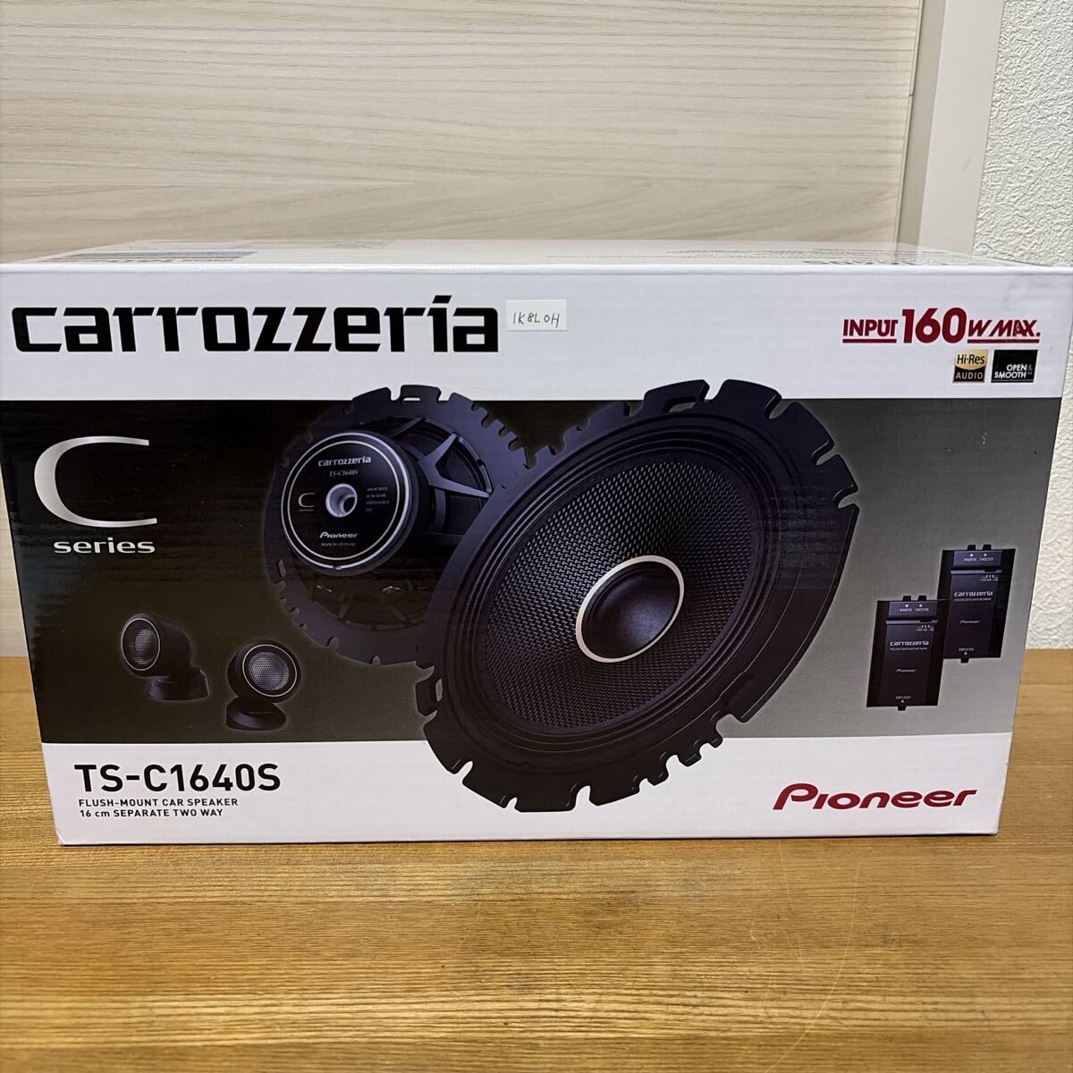 未使用 Pioneer carrozzeria TS-C1640S スピーカー