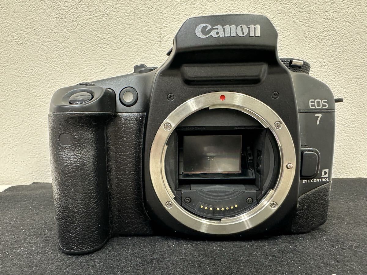 【H3165-j】カメラ Canon EOS7 キャノン フィルムカメラ ボディのみ