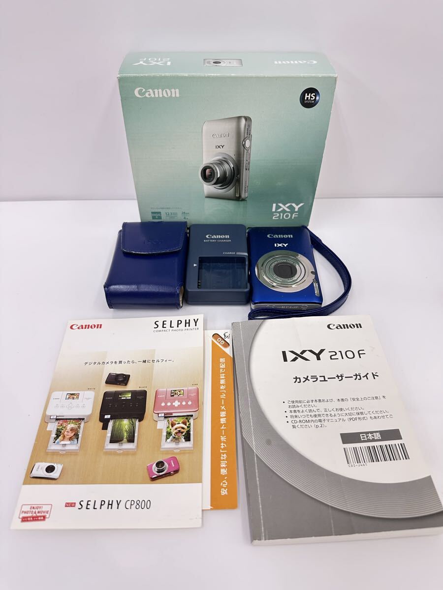 【AR3425-j】 カメラ　Canon IXY 210F PC1588 動作品　難あり キャノン デジカメ コンパクトデジタルカメラ