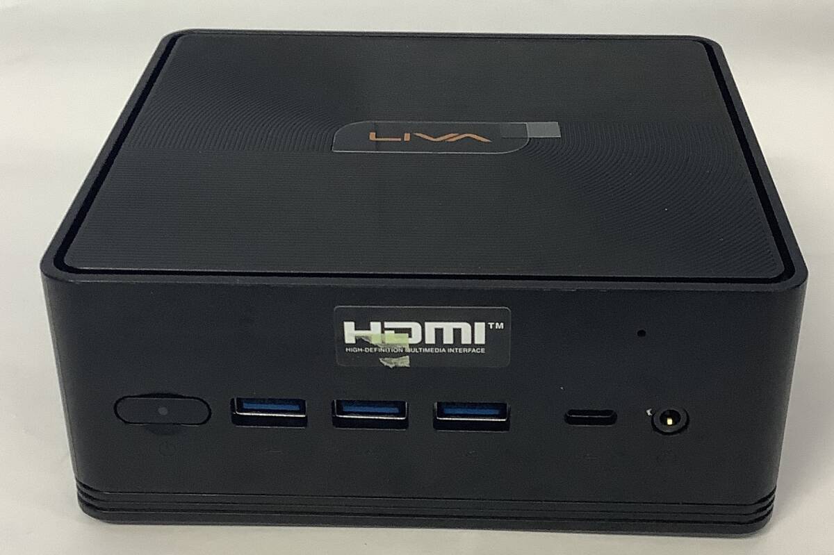 S80801307 LIVA Z2 Small Form Factor PC 1点 (CPU N4100/メモリ 4GB/ストレージ なし)【通電OK、複数出品、AC欠品】