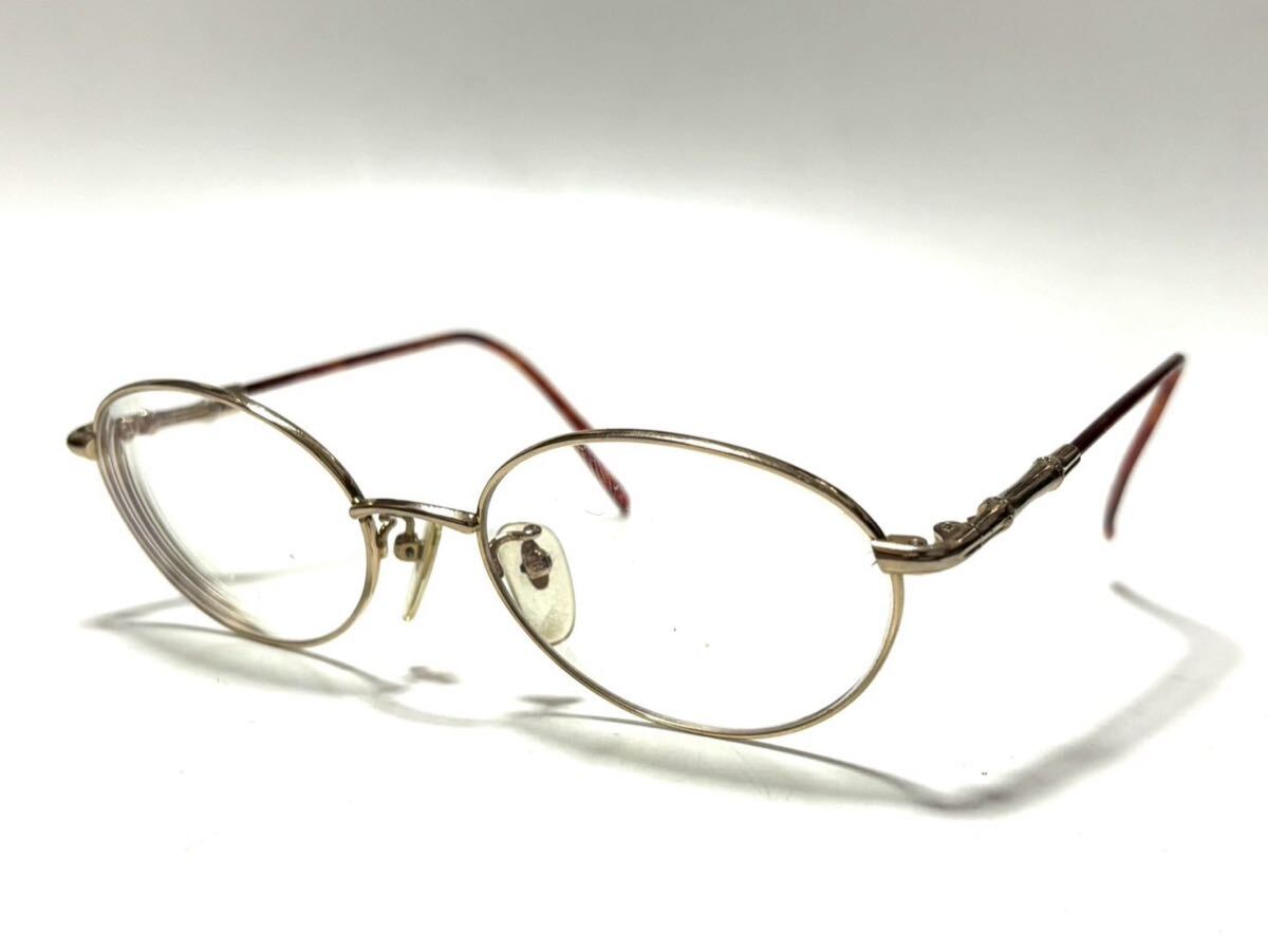GUCCI グッチ メガネフレーム GG3703 バンブーモチーフ 90s 度入り
