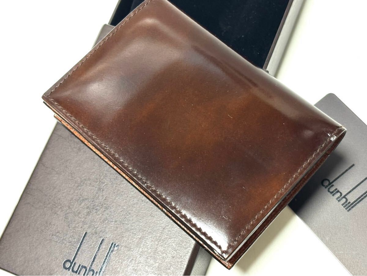 dunhill ダンヒル カードケース 名刺入れ コードバン