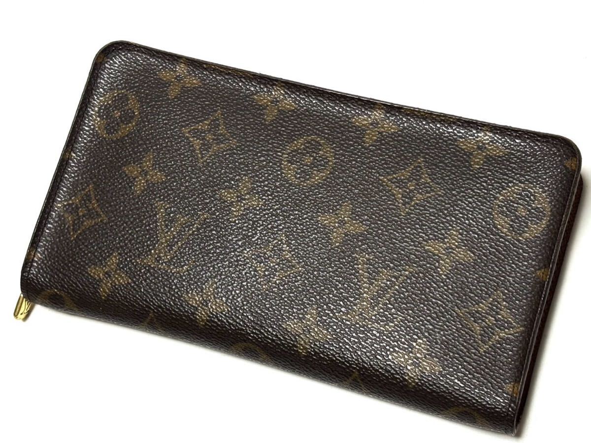 LOUIS VUITTON ルイヴィトン ラウンドファスナー 長財布 ポルトモネジップ