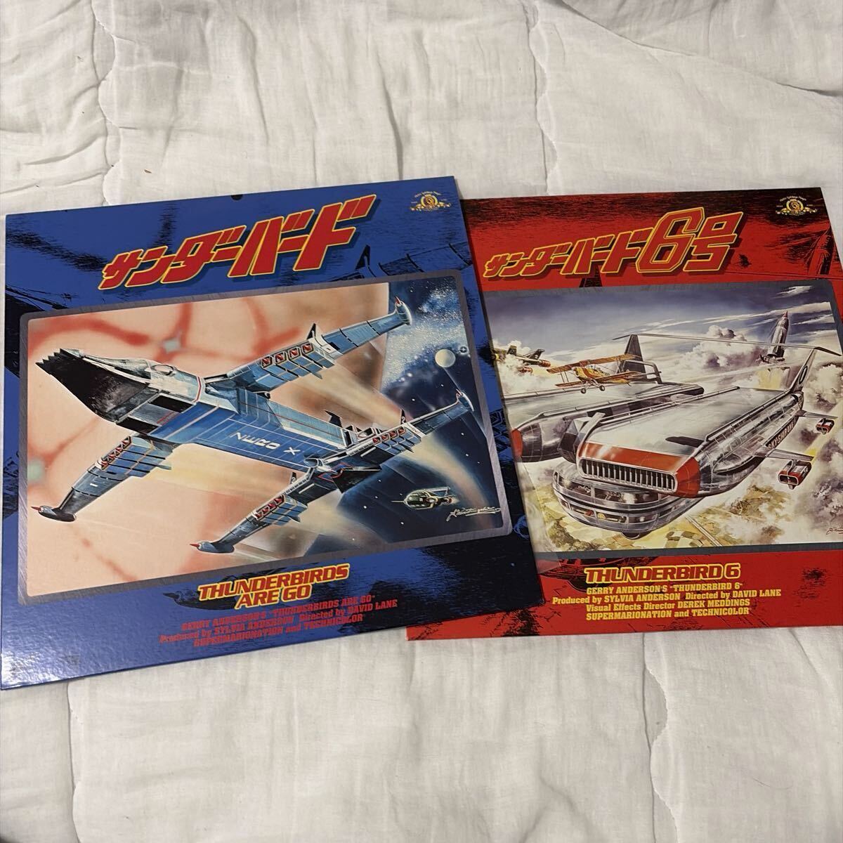 サンダーバード 映画 レーザーディスク LD 2枚セット THUNDERBIRDS ARE GO / THUNDERBIRD 6 小松崎茂