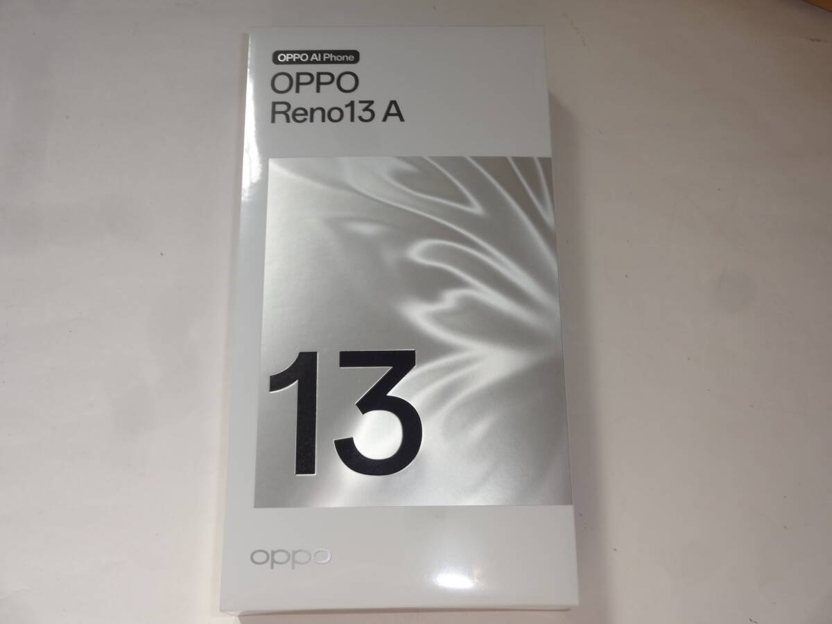 【未開封・新品】OPPO Reno13 A OPG05 ルミナスネイビー 8GB/128GB UQmobile版SIMフリー 4472【送料無料】
