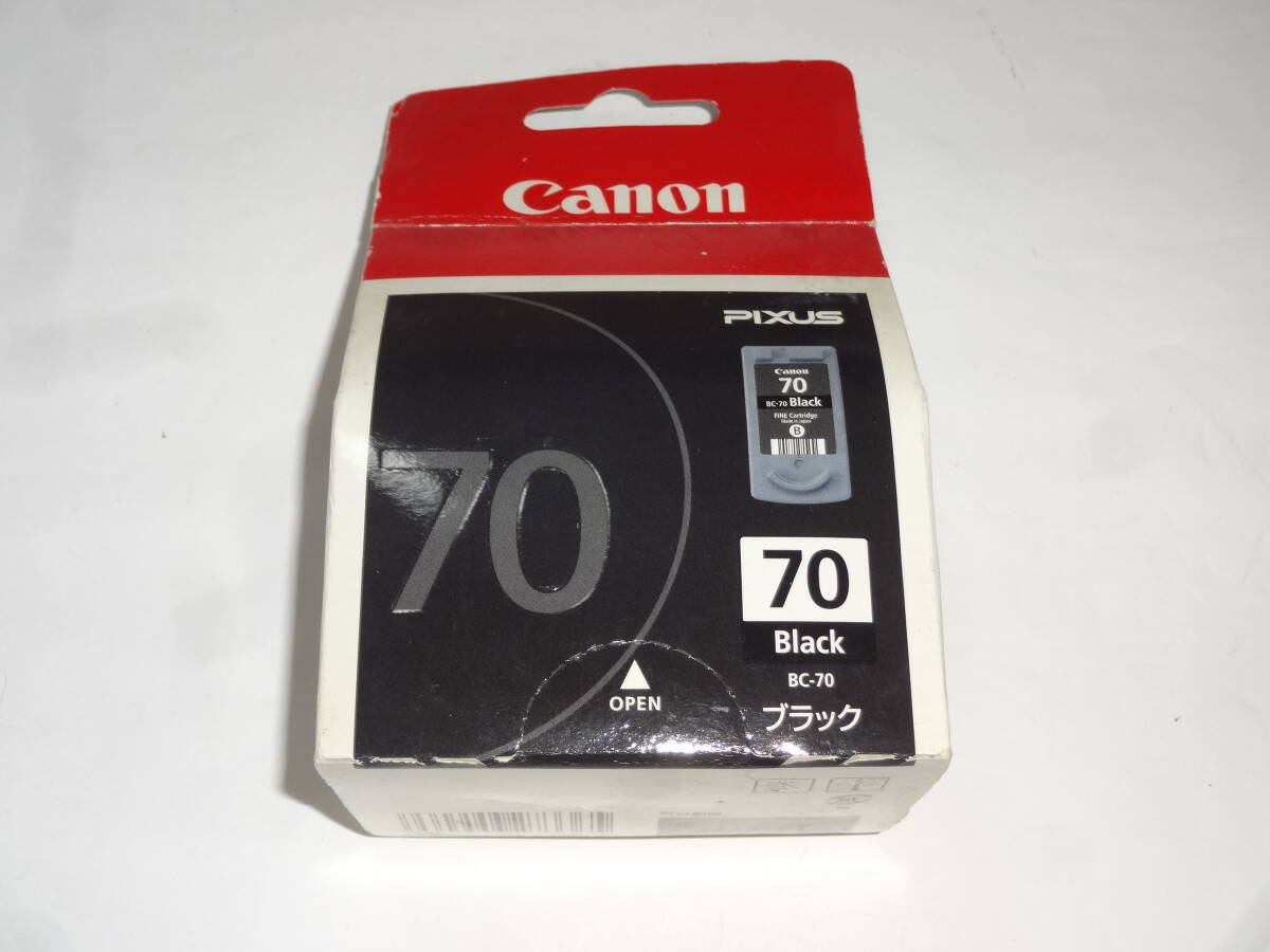 【期限切れ】CANON キヤノン 純正インクカートリッジ BC-70 ブラック BC-70 【未開封・新品】