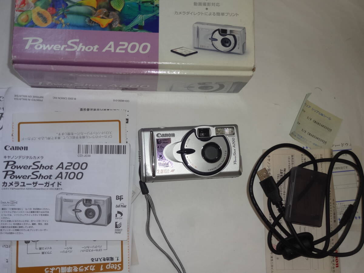 【ジャンク品】CANON PowerShot A200 コンパクトデジタルカメラ 4612025433【送料無料】