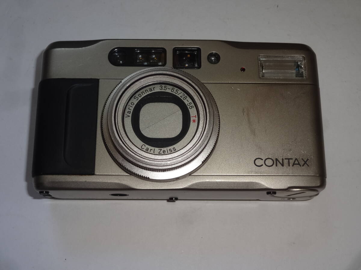 【ジャンク品】CONTAX TVS2 コンタックス TVS Ⅱ 高級コンパクトカメラ フィルムカメラ 114873【送料無料】