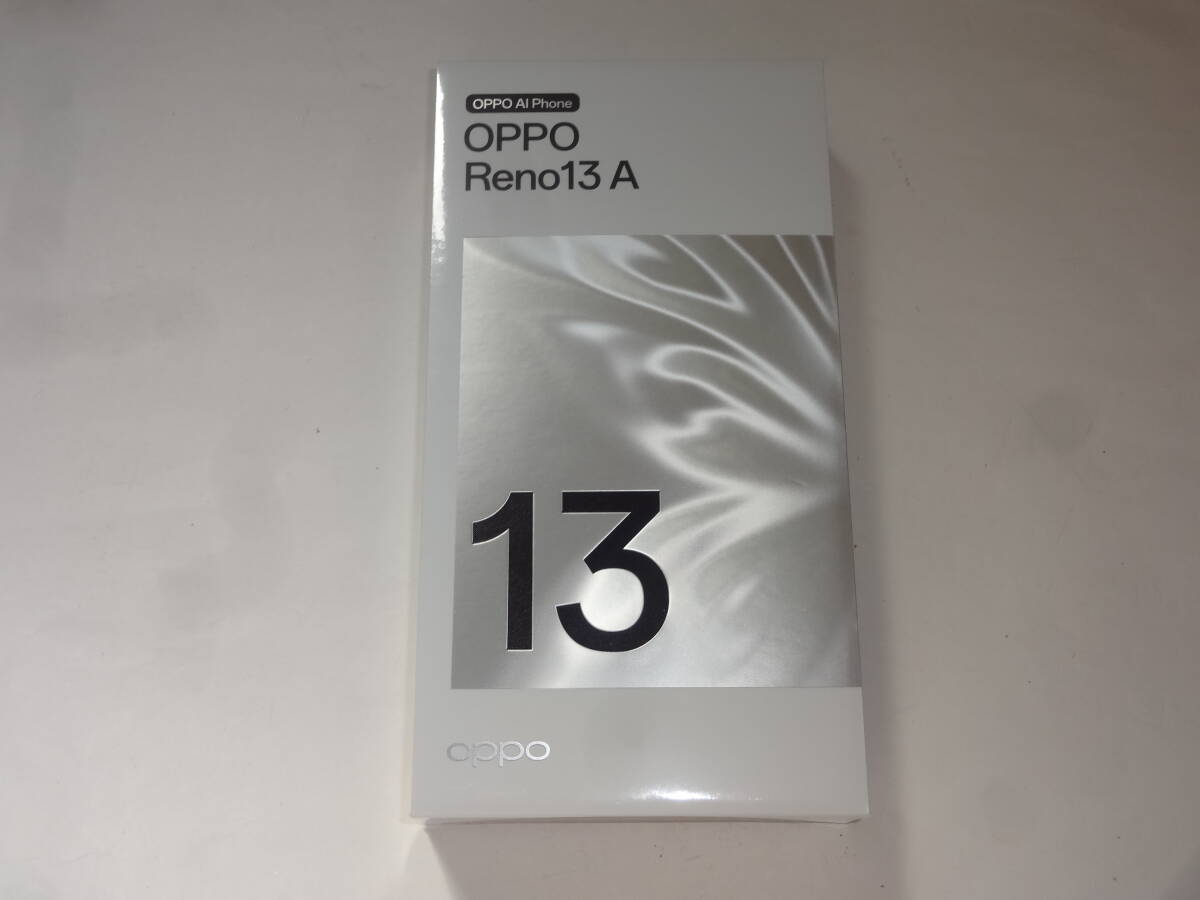 【未開封・新品】OPPO Reno13 A OPG05 アイスブルー 8GB/128GB UQmobile版SIMフリー 1756【送料無料】