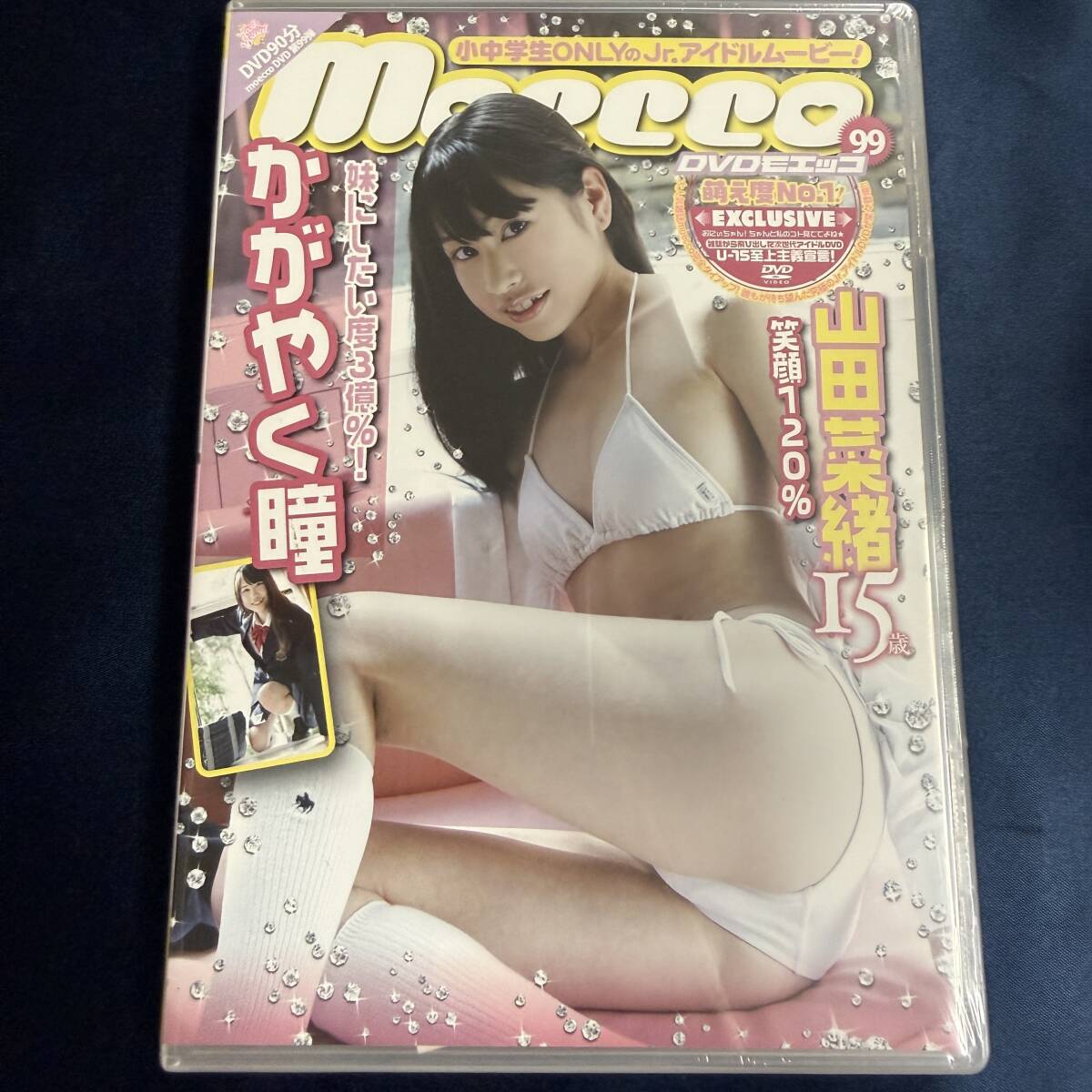【イメージDVD】 山田菜緒 かがやく瞳 / moecco モエッコ 正規品 未使用品 アイドル イメージ