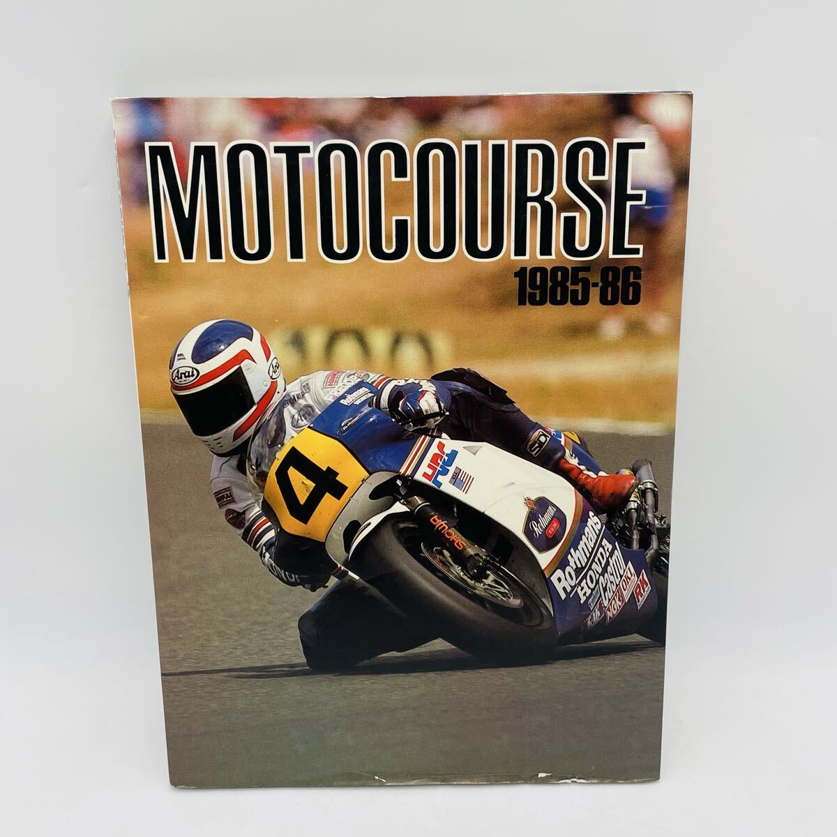 【中身美品】MOTOCOURSE 1985-86 モトコース 英語版 WGP ロードレース世界選手権 年鑑 フレディ・スペンサー ホンダ NSR500