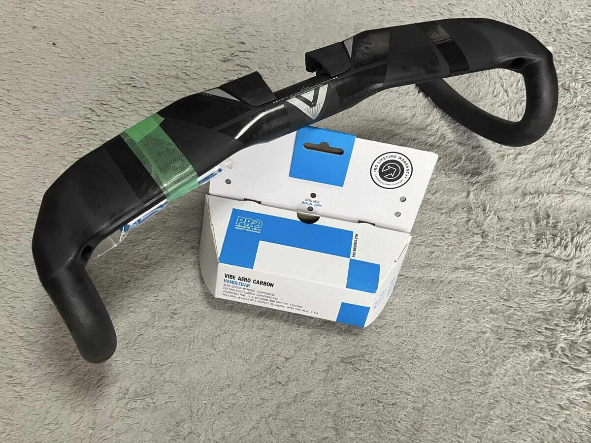 シマノプロ　VIBE エアロカーボン　390mm 中古品　送料込