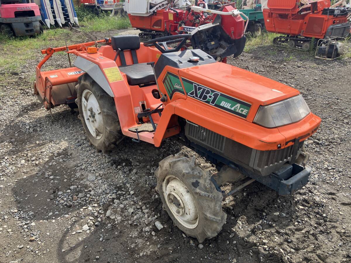 【長野市発★引取限定★動作確認OK!!】KUBOTA/クボタ トラクター 型式:XB-1D ディーゼルエンジン!! 12馬力!! 格安☆売切