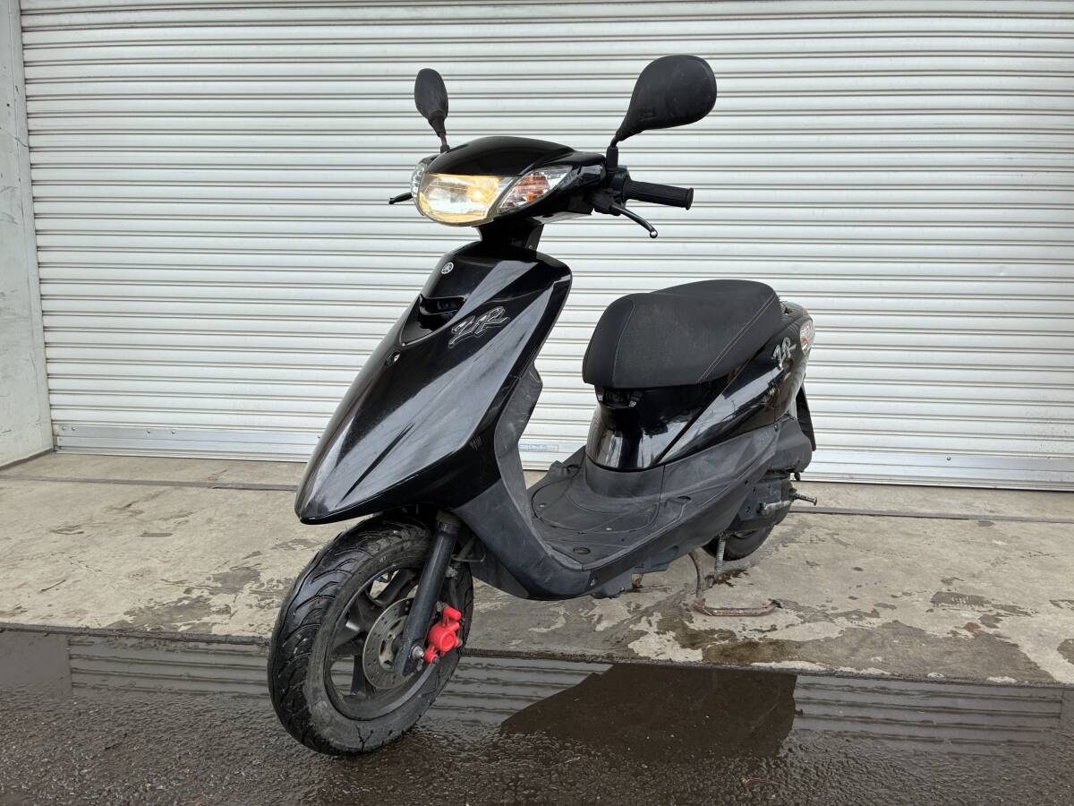 【長野市発★引取限定★販売証明付】YAMAHA/ヤマハ JOG ZR 原付 型式:JBH-SA39J 動作確認済み リアボックス ホイールロック付き 格安☆売切