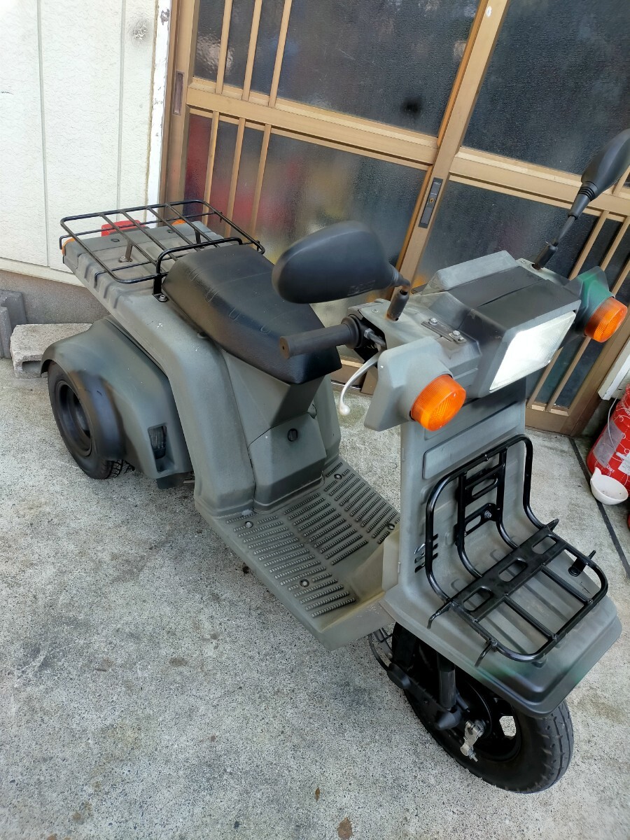 G美車 激渋 ジャイロX 4ストFi 自衛隊 好調 書付きLEDライト