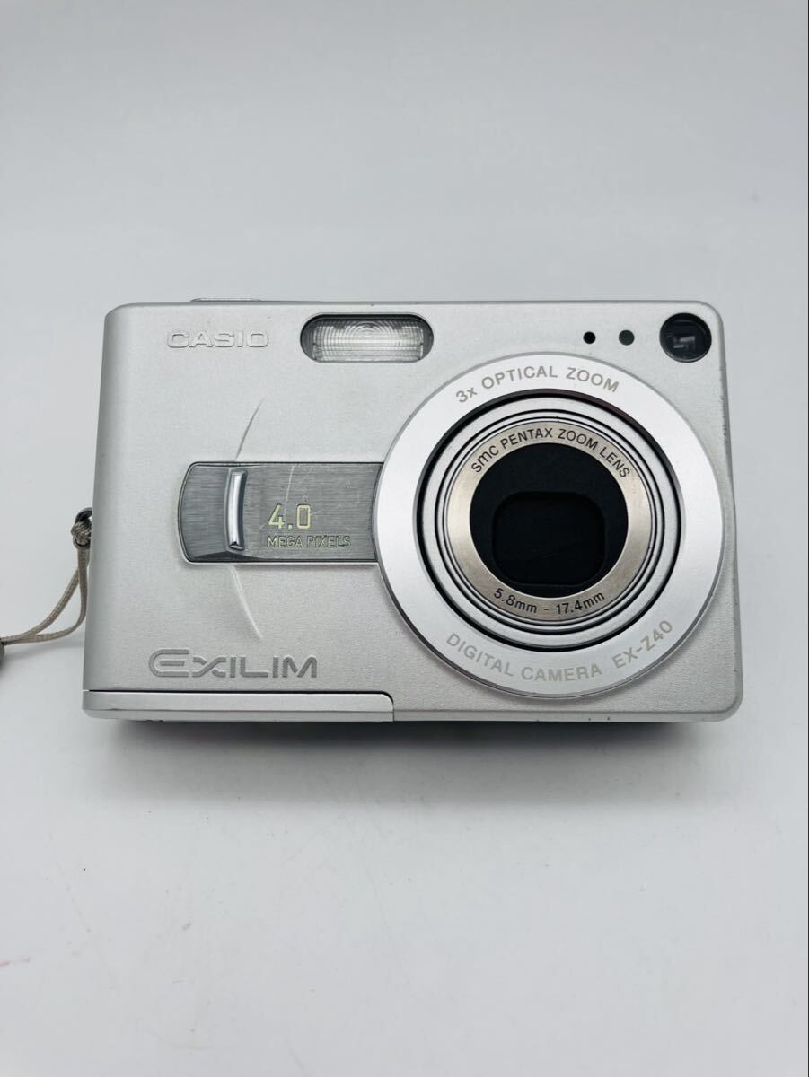 ●動作品 CASIO EXILIM EX-Z40 コンパクトデジタルカメラ カシオ エクシリム