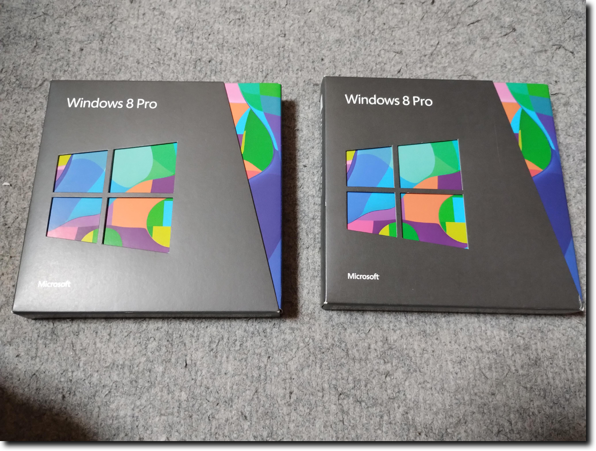 106p Windows 8 Pro (32bit/64bit) アップグレード版 Windows 8 Professional 日本語 32bit/64bit二枚組が2組 送料230円