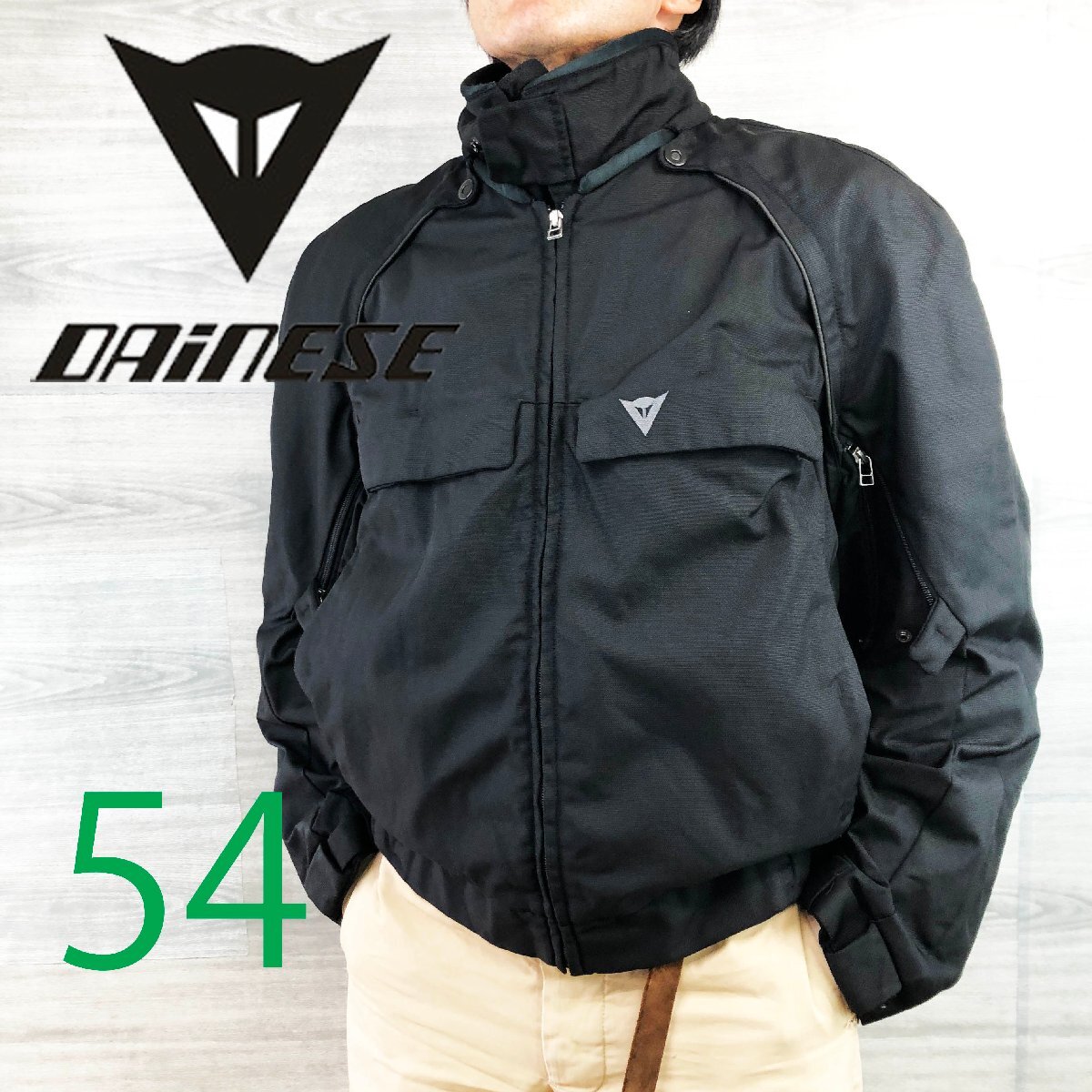 DAINESE●ダイネーゼ＜2WAY ライダースジャケット＞M0148c