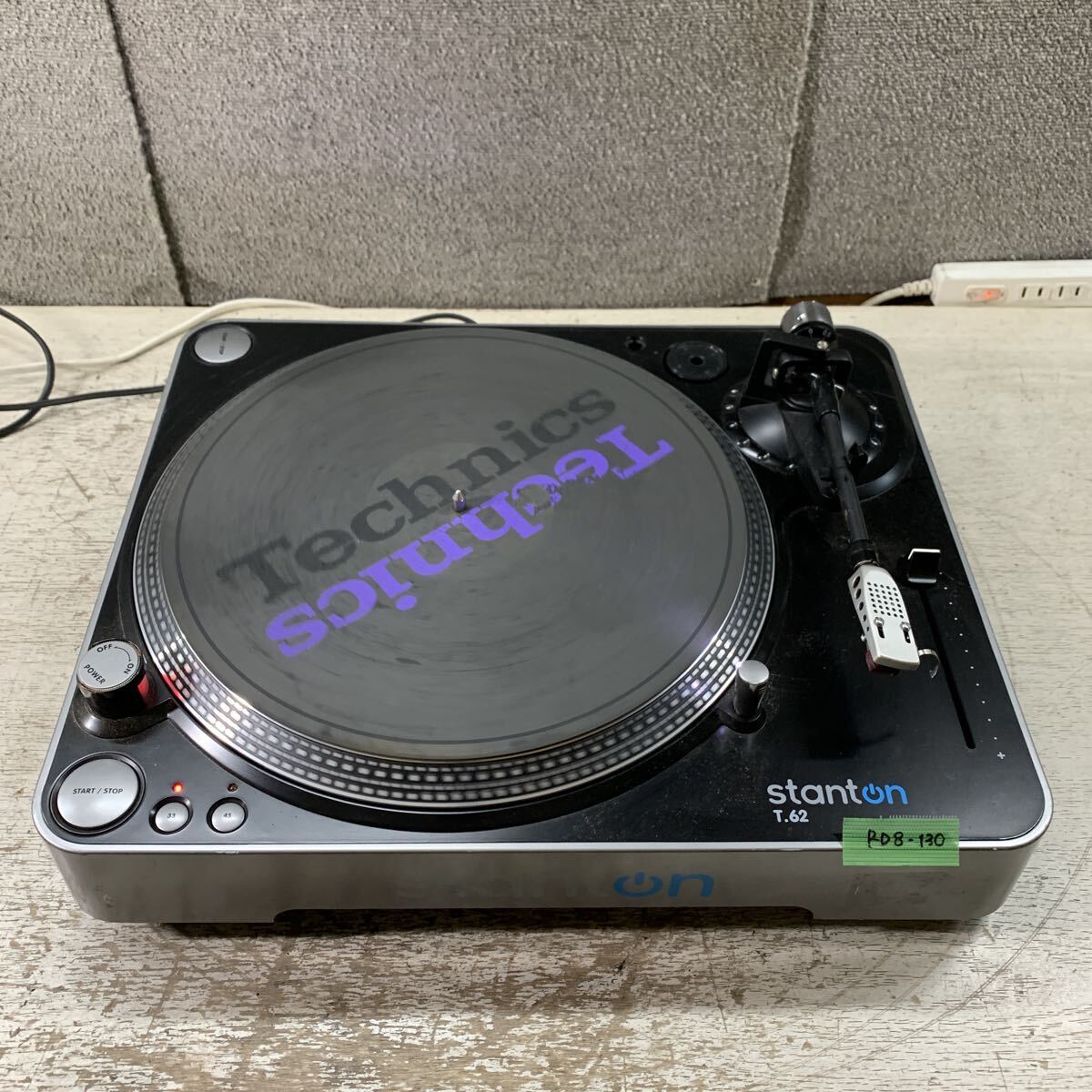 RD8-130 激安 レコードプレーヤー KORG Stanton T62 簡易動作確認済み 中古現状品 ※3回再出品で処分