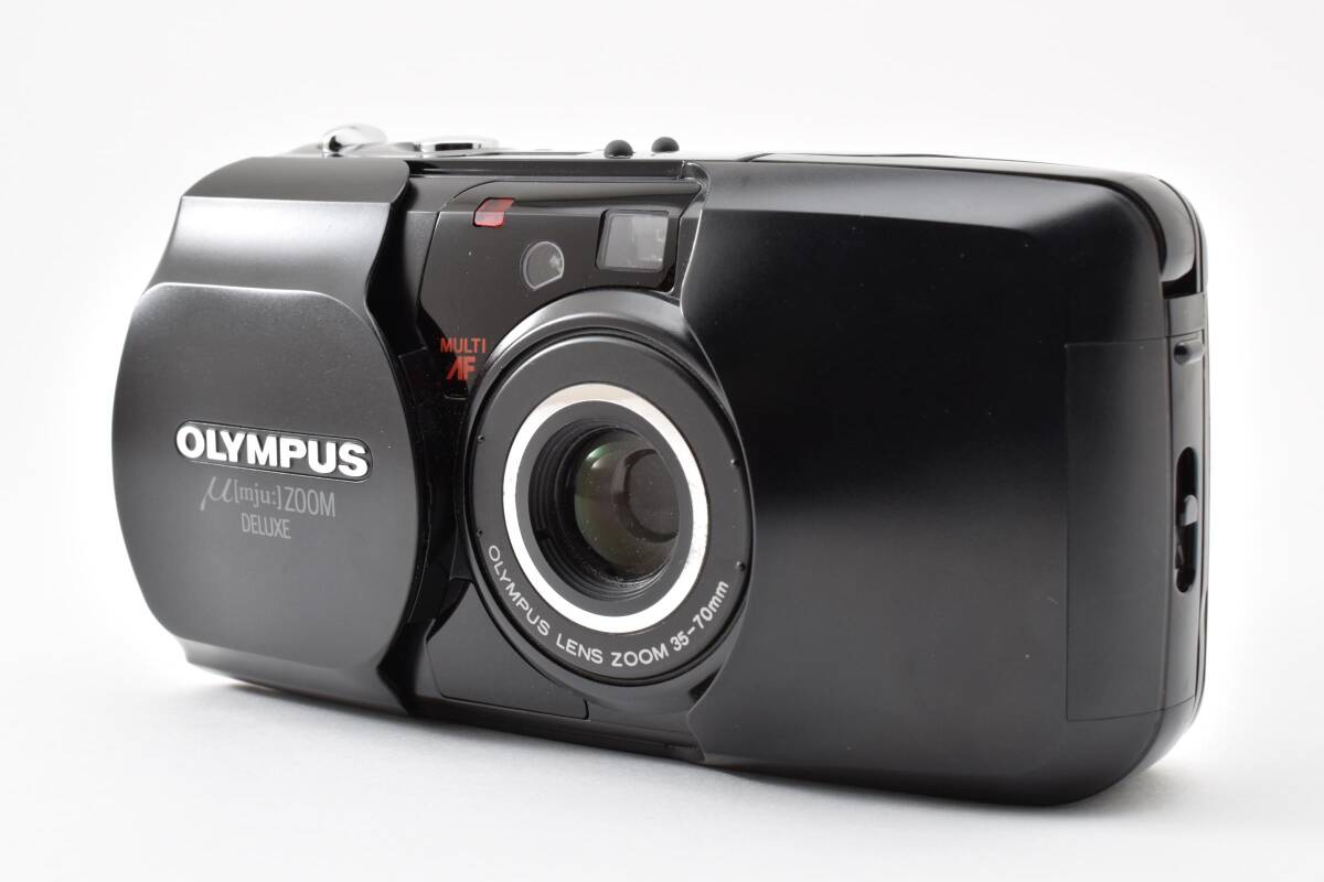 動作確認済　OLYMPUS μ mju ZOOM 70 DELUXE 35mmフィルムカメラ オリンパス　ミュー フラッシュ故障