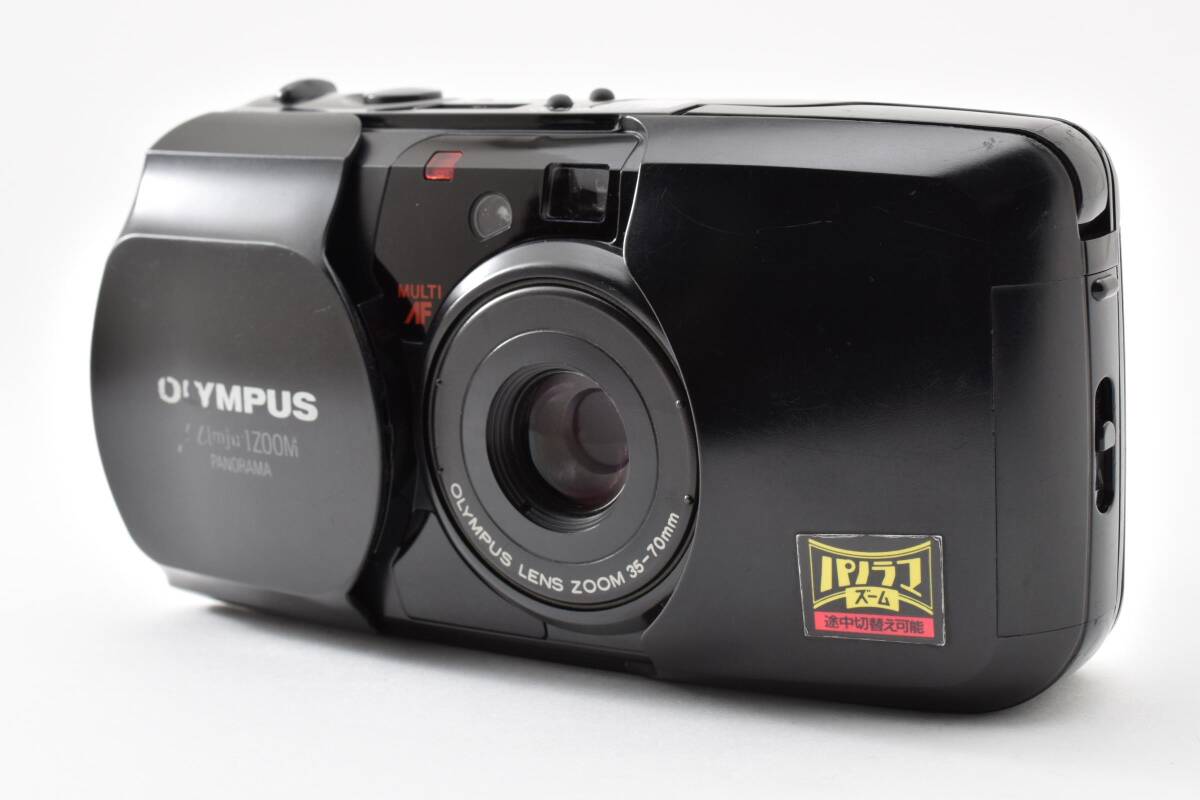 動作確認済　OLYMPUS μ mju ZOOM PANORAMA ズーム フラッシュ　OK オリンパス　ミュー　レンズくもりあり