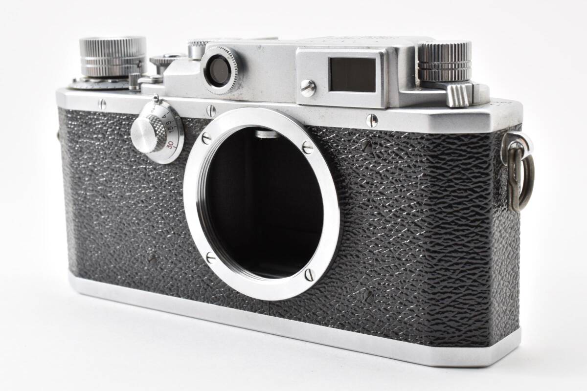 動作確認済　シャッター全速OK　Canon II D（改）ボディ L39 レンジファインダー 巻上げOK キャノン　173564