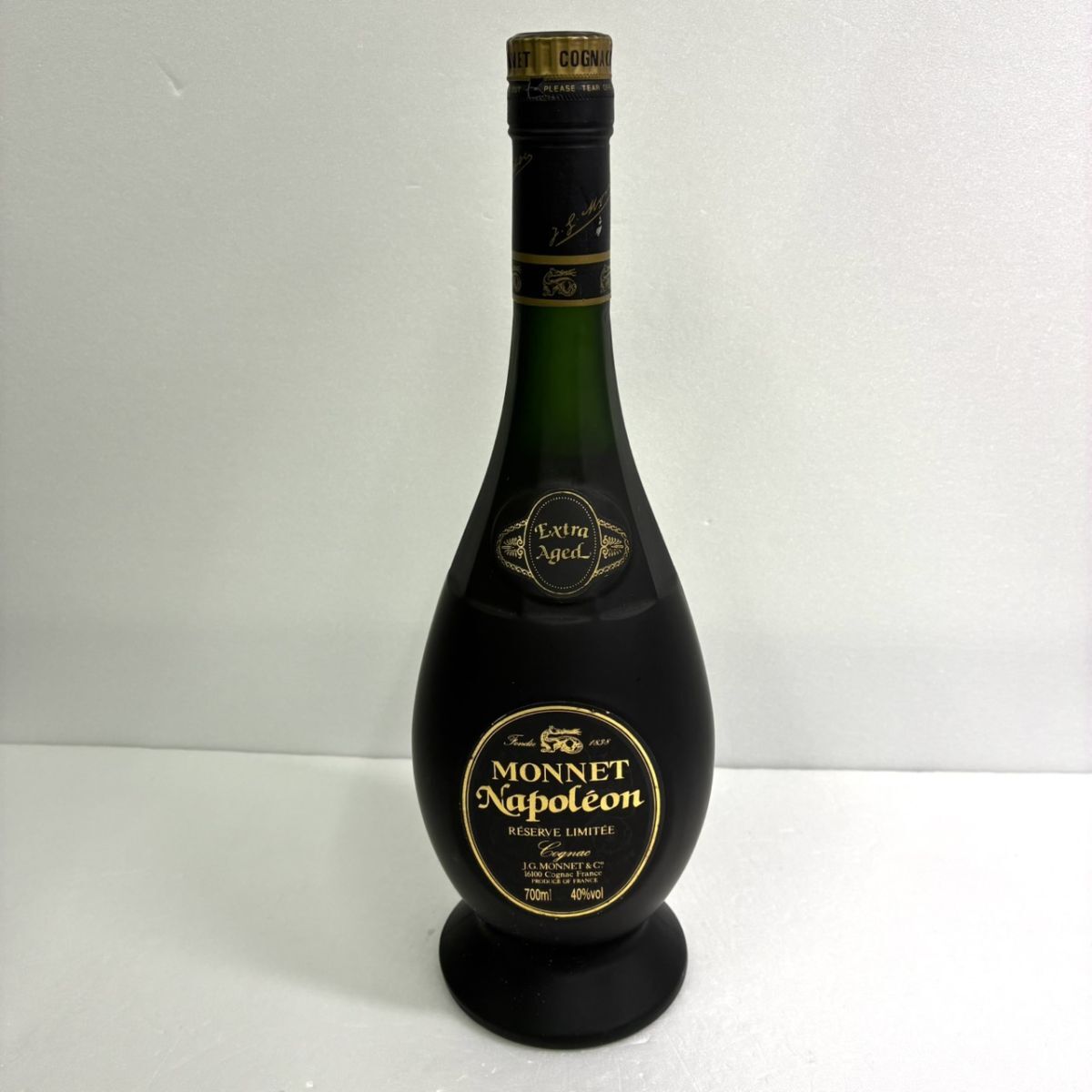 S055-G25-656 【未開栓】 MONNET モネ ナポレオン エクストラエイジ コニャック ブランデー 40% 700ml DA