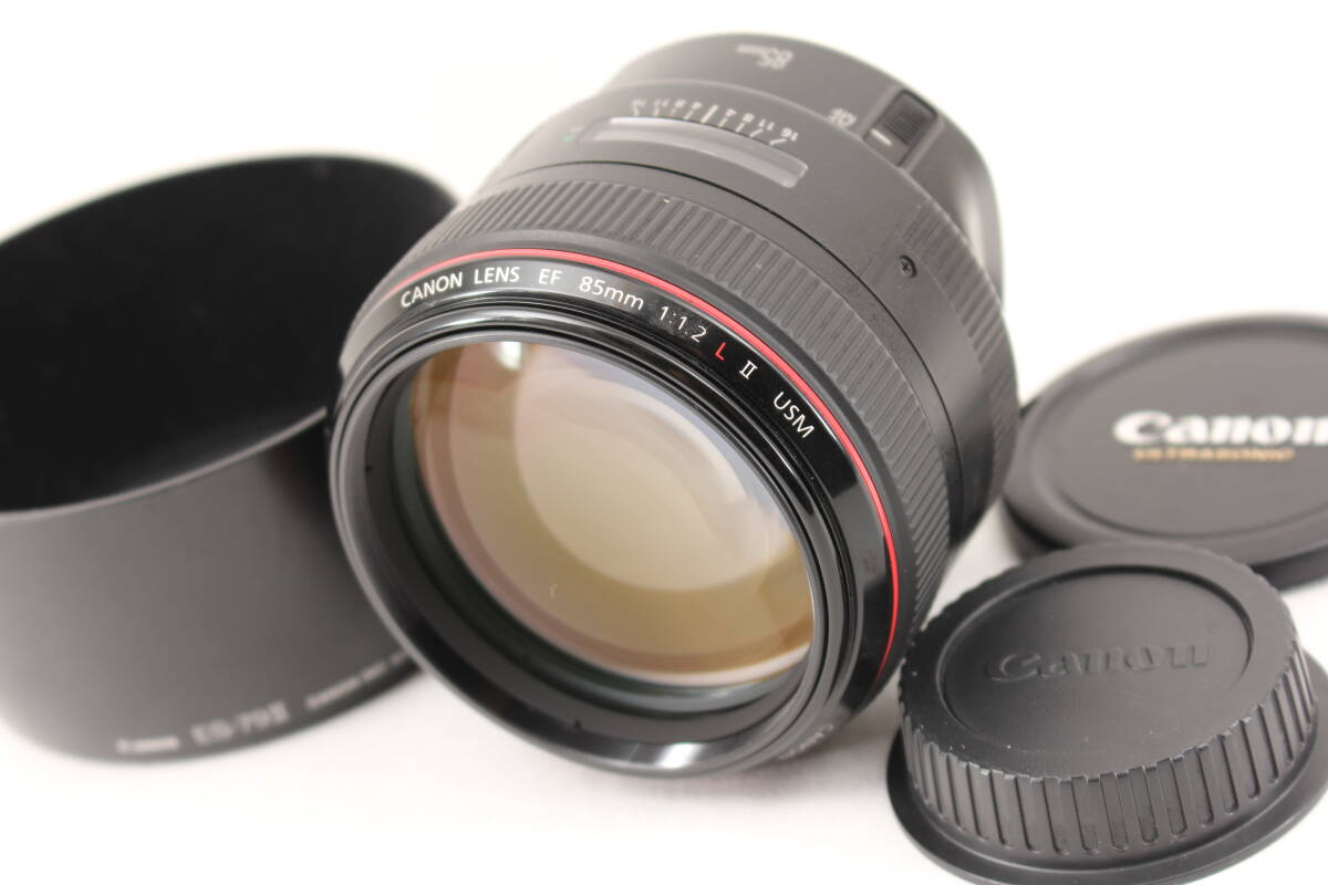 【美品】Canon EF 85mm F1.2L II USM 単焦点レンズ キャノン