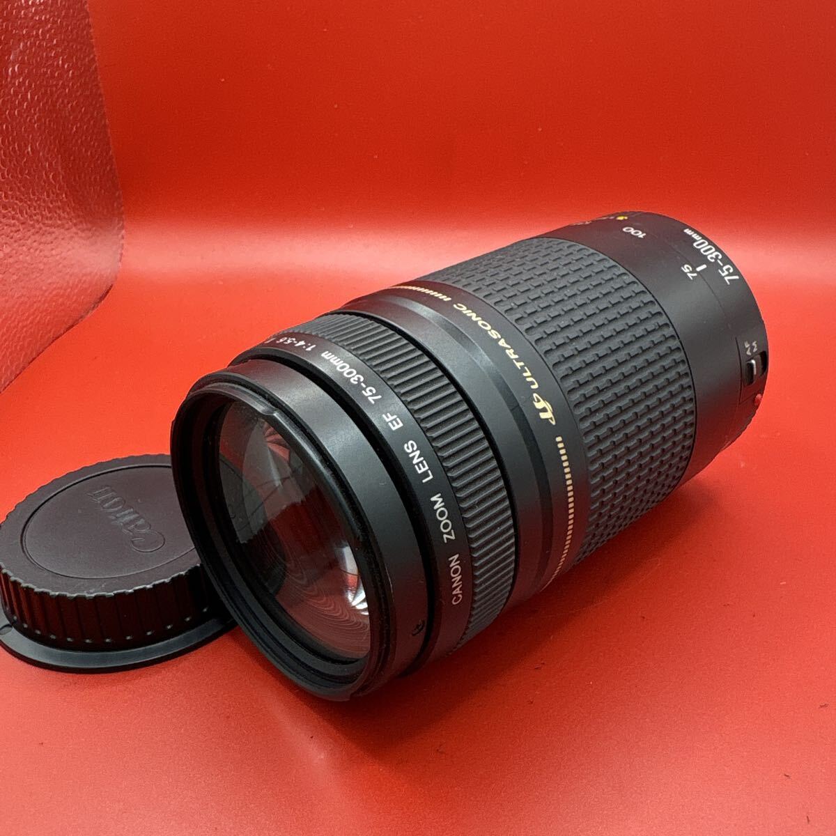 豆YA951 Canon ZOOM LENS EF 75-300mm F4-5.6 Ⅱ キャノン レンズ