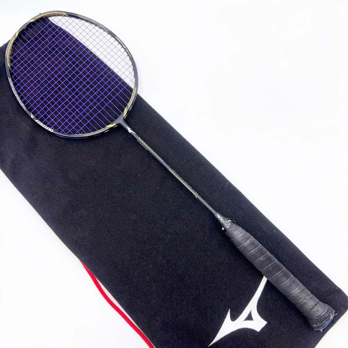 【中古】ミズノ フォルティウス10 クイック バドミントンラケット FORTIUS 10 QUICK 4U5 MIZUNO