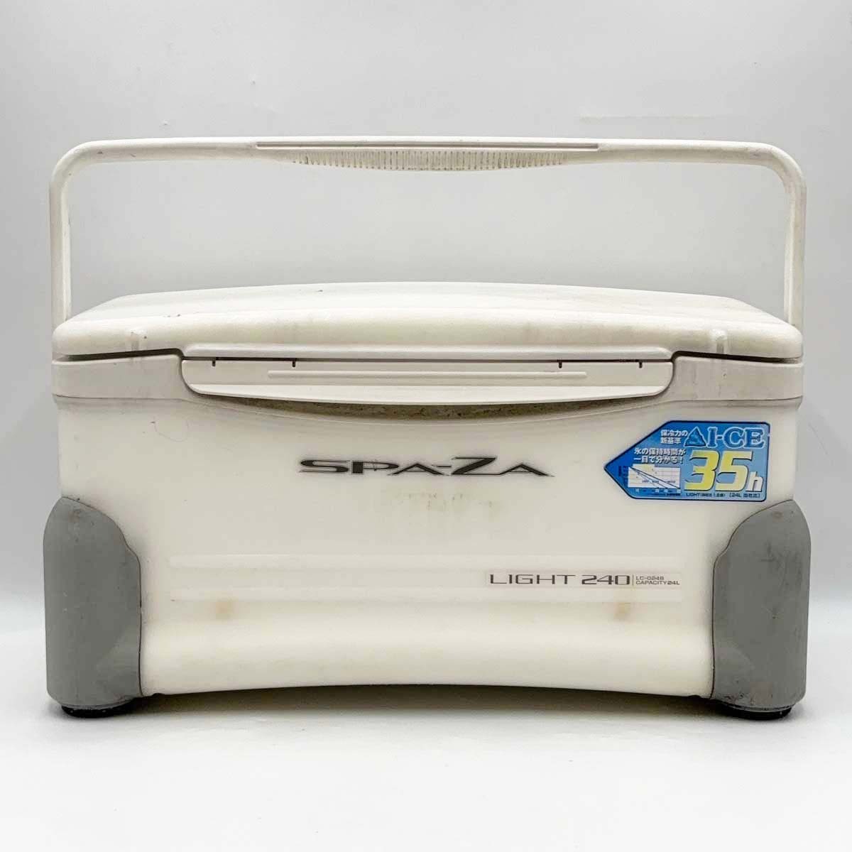 【中古】シマノ スペーザライト240 クーラーボックス ホワイト LC-024B SHIMANO 24L 釣り フィッシング