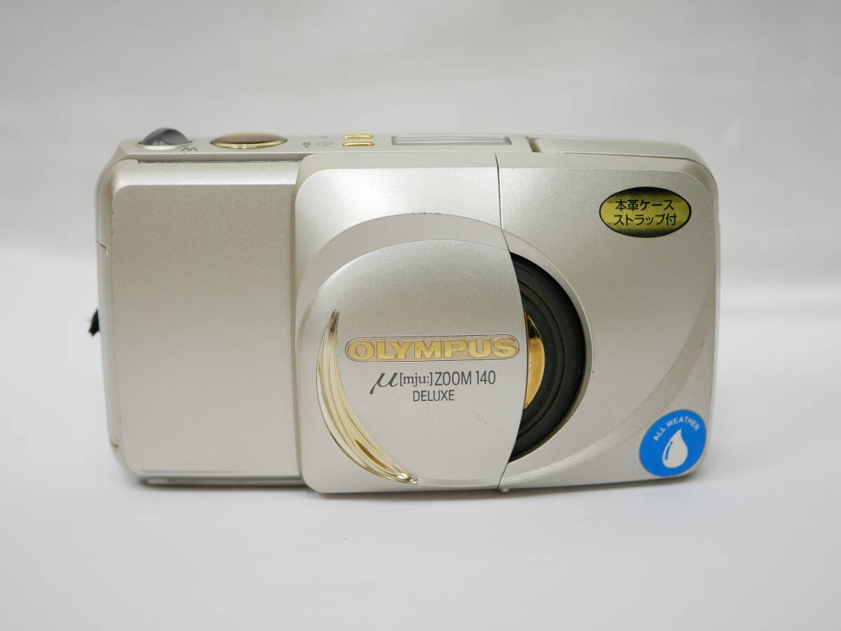 #4789 Olympus Zoom140 deluxe μ コンパクトフィルムカメラ