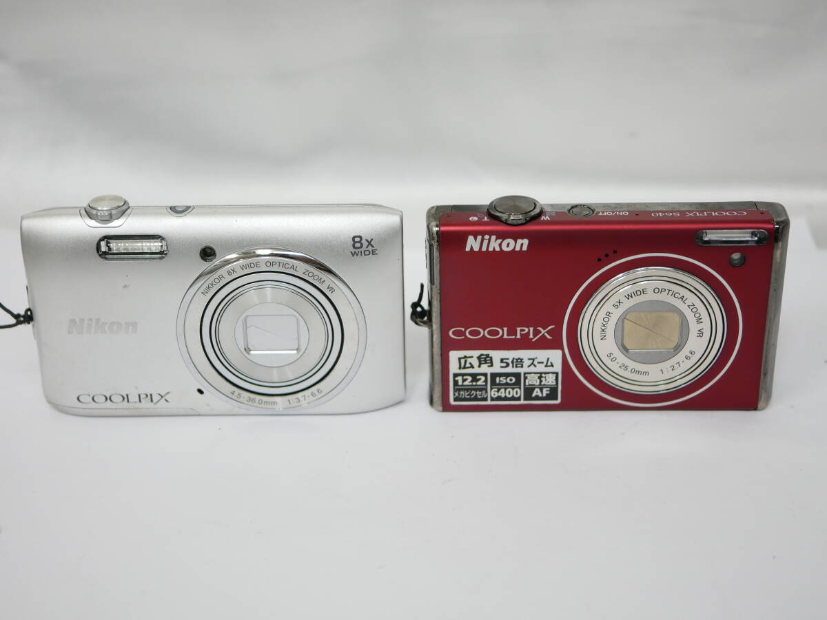#4792 NIKON コンデジ2台 Coolpix S3600 S640 ニコン クールピクス