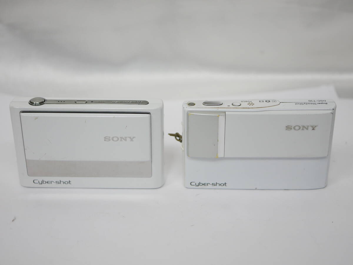 #4930 Sony コンデジ2台 DSC-T10 DSC-T20 cyber-shot ソニー サイバーショット