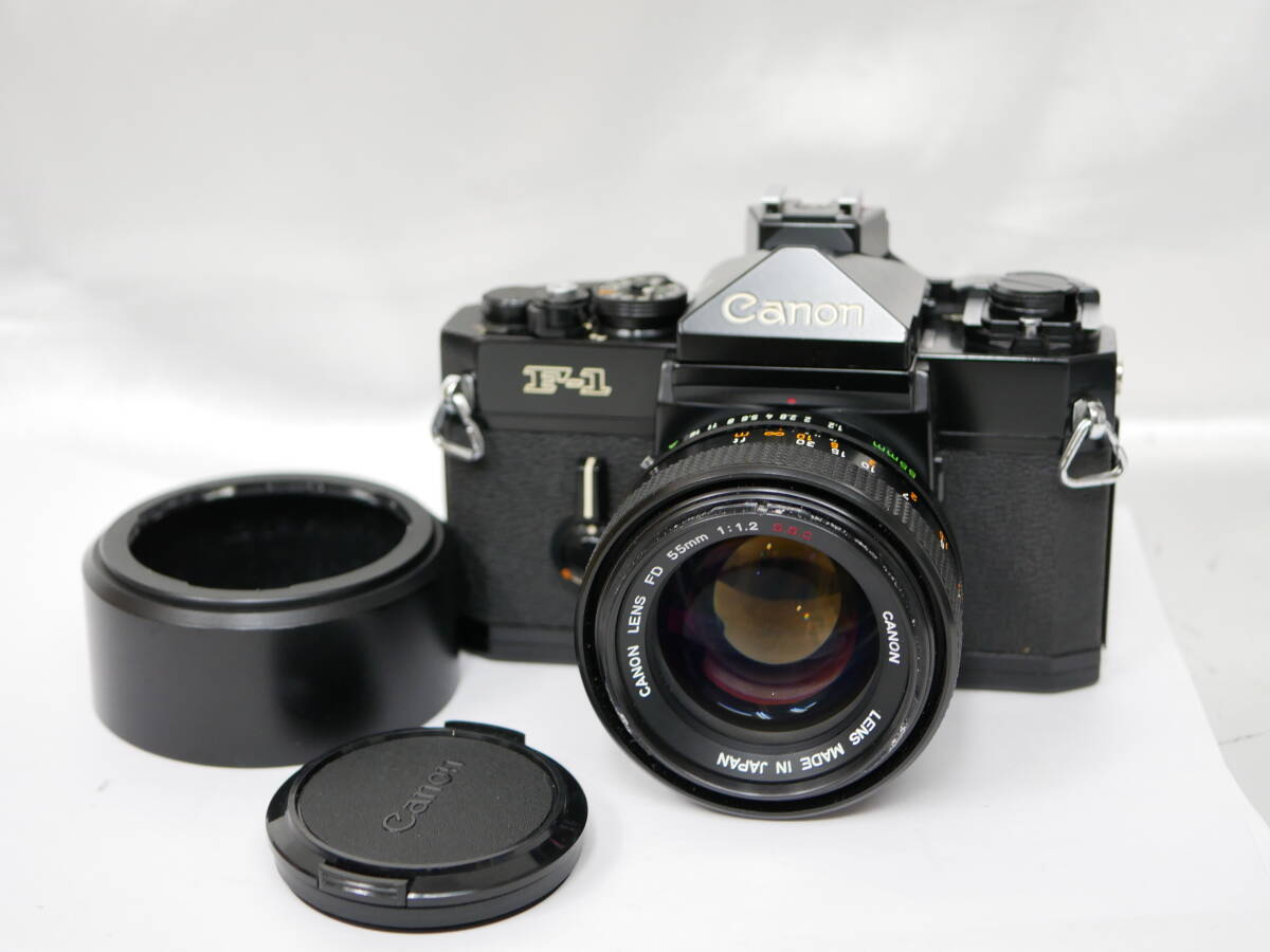 #4562 CANON F-1 アイレベル FD 55mm F1.2 SSC 一眼レフフィルムカメラ